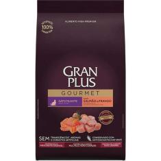 Ração Seca GranPlus Gourmet Salmão & Frango para Gatos Filhotes - 1 Kg