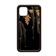 Capa PaintingJ apanese flor amarela para iPhone 11 Pro Max para Apple Mobile Case Shell