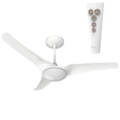 Ventilador De Teto Aliseu Slim Branco Com Controle Remoto, 220V