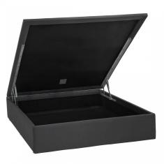 Base Baú Physical Camurça Casal 138x188x39cm Ortobom