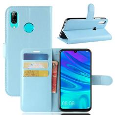 Capa para Huawei Y7 2019, capa carteira flip de couro PU premium com compartimento para cartão, suporte e fecho magnético [capa interior à prova de choque de TPU] compatível com Huawei Y7 2019