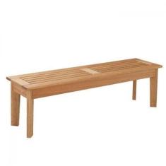 Banco 2,00m Ripado para Áreas Externas em Madeira Eucalipto Maior Dura