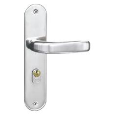 Fechadura Externa Espelho Aço 40mm Mgm Stilo Cromado