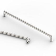 Asidrama Pacote com 10 puxadores de armário de níquel acetinado escovado de 256 mm puxadores de armário puxadores de armário de cozinha para puxadores de gaveta de armário