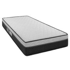 Colchão Solteiro Arezzo Black White Molas Ensacadas Portobel