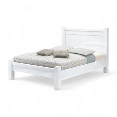 Cama Casal Moderna Imperial Branca