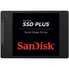 Ssd 240GB Sandisk, sata iii, Leitura 530MB/s, Gravação 440MB/s - SDSSDA-240G-G26