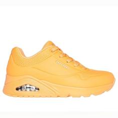Skechers Tênis feminino Uno- Stand On Air, Laranja, 38