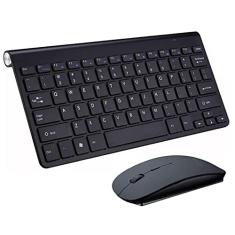 Acessórios para computador Computador de mesa externo USB USB Mini-mouse de teclado sem fio universal, Estilo: Conjunto de teclado e mouse