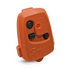 Controle De Portão Eletrônico Peccinin Nice Tx 3C Laranja