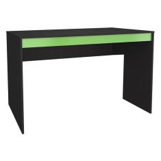 Mesa Para Escritorio Gamer B23 Preto Verde NOVAM