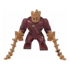 Boneco Big Blocos De Montar Groot Lord Guardiões Da Galáxia