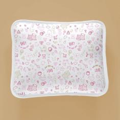 Jogo Lençol Berço Americano Malha 2 Peças Baby Rosa