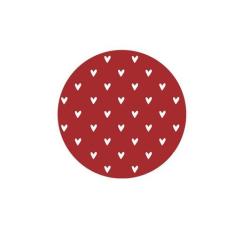 Sousplat Coração - NSW, com base, 1 Peça