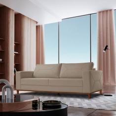 Sofá 3 Lugares Roma Bouclê 2,40M - Encantare