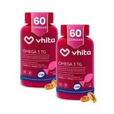 Ômega 3 1000mg TG - Importado e Rico EPA DHA Com Selo IFOS e Vitamina 