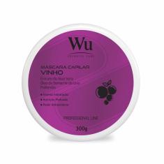 Máscara Capilar Vinho Terapia Profissional 300Gr Wu Cosmetic