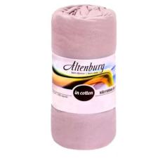 Lençol Queen c/ Elástico Malha in Cotton Altenburg, Rosê