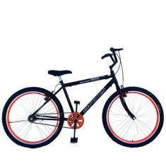 Bicicleta Aro 26 Mtb Masculina Rodas Alumínio Aero Freios V Brake - Li