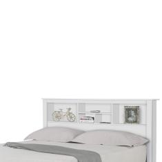Cabeceira Para Cama de Casal Cuba Branco Gran Belo