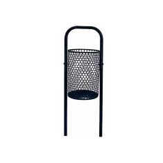 Lixeira Para Pátios E Parques Redonda Em Tela De Moeda