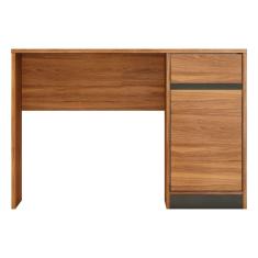 Mesa Escrivaninha Work 109cm 1 Porta e 1 Gaveta  EdeCasaMóveis