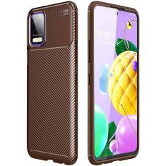 Capa Capinha Fibra De Carbono Anti Impacto Case Para Lg K52