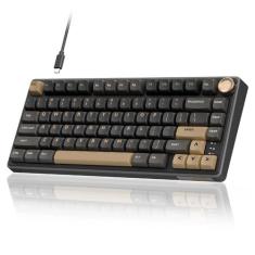 Teclado Mecânico para Games RK ROYAL KLUDGE R75 - Com Fio, 75% e Botão