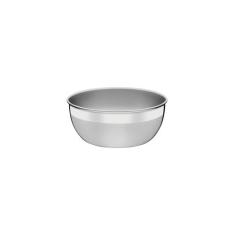 Pote Redondo Tramontina Freezinox em Aço Inox 0,8 L 14 cm, 0,8L, Inox