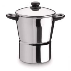 Panela Para Cuscuz Alça Baquelite 3l Forma Inox 803070
