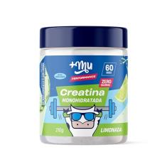 +Mu Creatina Monohidratada Sabor Limonada - 210g