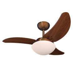 Ventilador De Teto Tron Solano 3 Pás Tabaco / Cobre 220V, 220V