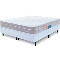 Cama Box Queen Colch o Molas Ensacadas Espuma Nasa Viscoel st