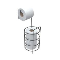 Porta Papel Higiênico - Stolf, Preto