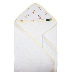 Toalha De Banho Baby Com Capuz Extra Macia 100% Algodão - Safari