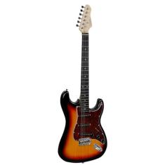 Guitarra Strato G-100 Sunburst com Escudo Tortoise GIANNINI