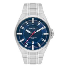 Relógio Masculino Orient Prata Com Data MBSS1336 D2SX