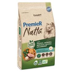 Ração Premier Nattu Para Cães Adultos De Pequeno Porte Sabor Abóbora -