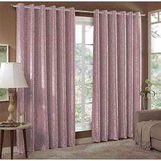 Cortina Jacquard para sala/quarto 2,00 x 1,80 m | Admirare