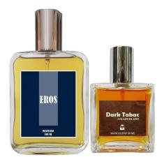 Perfume Masculino Eros 100Ml + Dark Tabac 30Ml Ed Espec
