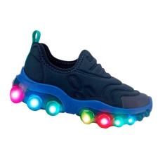Tênis Infantil Masculino Roller Celebration Com Led Bibi Ref:1217003 22/32