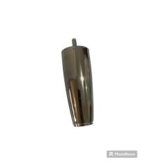 Kit Pes Cama box 12 pes Conico Metalizado Escuro com 12 cm de altura