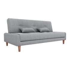 Sofá Cama 3 lugares 190cm Blanca Cinza Matrix