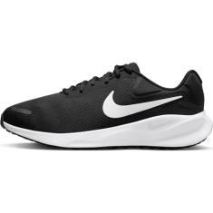 Nike Tênis de corrida masculino, Preto, branco, 39