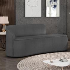 Sofá 2 Lugares Orgânico 140 cm Morgan Bouclê D03 - D'Rossi - D Rossi, 