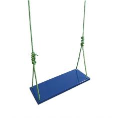 Balanço Gangorra Infantil Madeira 50x20 Azul Até 100kg