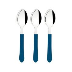 Conjunto de Colheres de Mesa Tramontina Leme com Lâminas em Aço Inox e