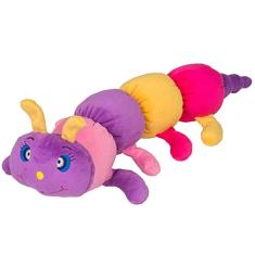 Chocalho Centopeia Colorida - Antialérgico - 45 Cm - Cas Brinquedos