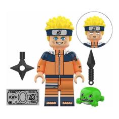 Boneco Blocos De Montar Naruto Uzumaki Infância