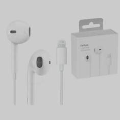 Fone De Ouvido Original Lightning Compativel com Iphone-7-8-X-11-12-13